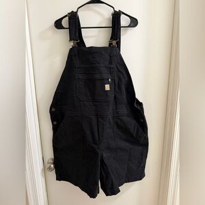Carhartt Black Bib Overalls